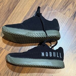 NOBULL Black and Olive Women’s size 5.5 Athletic Shoes